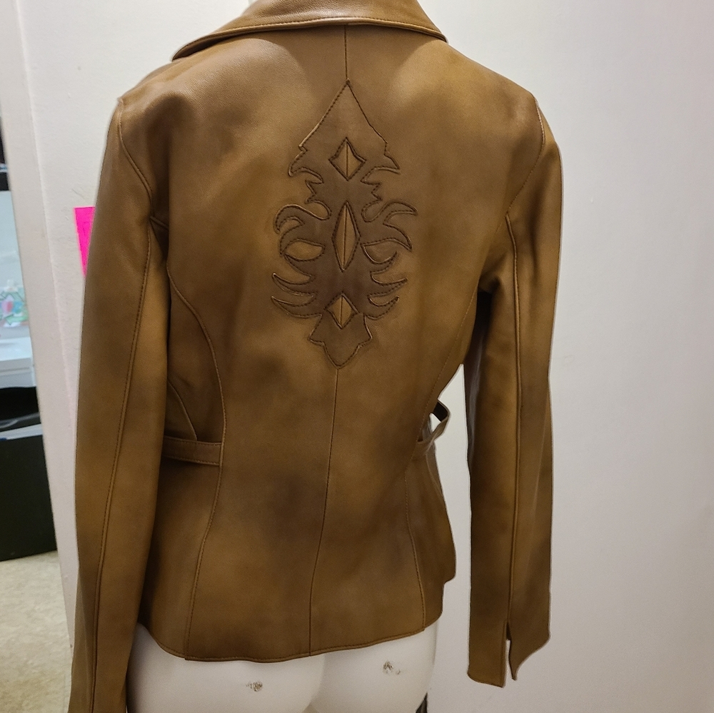 Leather jacket